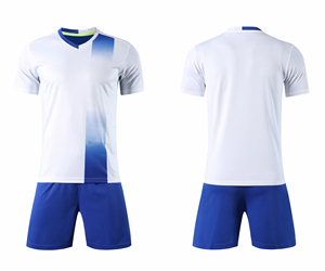 Maillots de football unisexes de haute qualité, ensemble uniforme de football 100% polyester, séchage rapide, protection UV, confortables - Product Image 5