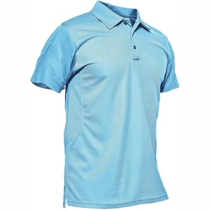 Camisetas Polo para Hombre Duraderas y Modernas para Uso Diario, de Alta Resistencia, Impermeables, de Manga Corta, Lisas, Servicio OEM - Product Image 1