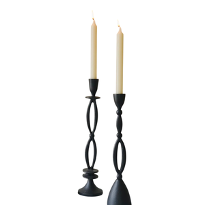 Candelabros de Metal con Diseño Elegante y Recubrimiento Negro para Decoración de Mesa en Hogar, Bodas y Cenas, Hechos a Mano - Product Image 3
