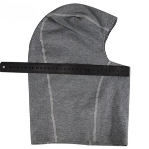 Balaclava unisexe couvrant tout le visage, utilisation en extérieur, 54-56 cm, matière polyester, gris - Product Image 6