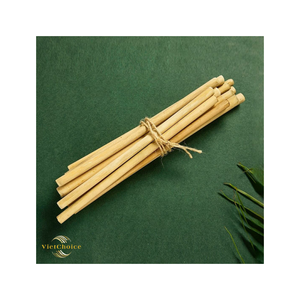 <b>Bamboo</b> <b>Straws</b> 200mm 8mm Biodegradable Disposable Minimalist Style for Giveaways - Product Image 5