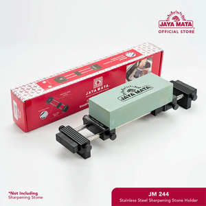 Support de pierre à aiguiser en acier inoxydable réglable, manuel, durable, multifonctionnel, multi-grains, pour usage en cuisine, avec base en caoutchouc - Product Image 3