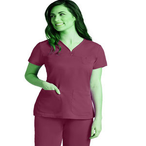 Tenues médicales confortables pour femmes, ensemble de blouses élégantes à manches longues avec plusieurs poches, vêtements de travail pour hôpitaux et soins de santé - Product Image 2