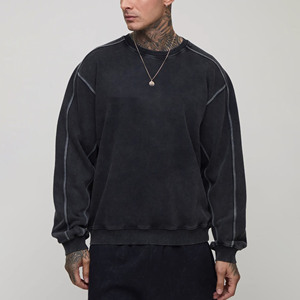 Best High Manufacturer Men's Hooded <b>Fleece</b> Winter Sweatshirts 100% Cotton Fashionable Street Wear Sweatshirts - Product Image 1