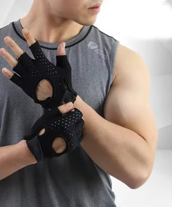 Guantes de Gimnasio de Nylon de Medio Dedo, Duraderos y Ligeros, de Alta Calidad, Ecológicos, para Entrenamiento, Venta al Por Mayor OEM/ODM - Product Image 5