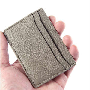 Cartera de Cuero Genuino con Logotipo Personalizado en Relieve, Diseño Personalizado al por Mayor - Product Image 3