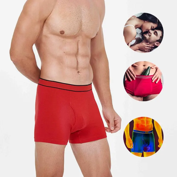 MPF Fiber Short Boxer Briefs Sexuell Gesund Fern infrarot Wave Unterhose Hosen Unterwäsche Vorzeitige Ejakulation behandlung