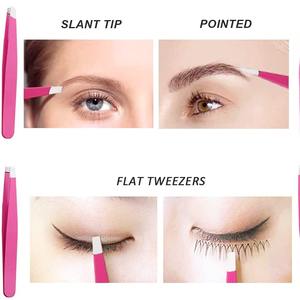 MAHFOOZ INSTRUMENTS Nouveauté Pince à épiler colorée pour l'épilation, la coupe des cils et l'élimination des poils, pince à sourcils inclinée - Product Image 5