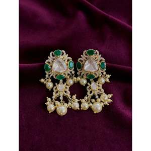 Conjunto de joyería fina de plata 92,5, Gargantilla elegante de moissanita - Product Image 1