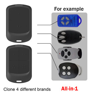 Với Clip 280Mhz Để <span class=keywords><strong>868Mhz</strong></span> Multifrequency Điện Cửa Nhà Để Xe Mở Cổng Điều Khiển Từ Xa <span class=keywords><strong>Duplicator</strong></span> 433Mhz Tay Máy Phát - Product Image 4