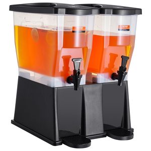 2 Dispenser di Bevande in Plastica da 3 Galloni con Rubinetto e Coperchio per Feste, Ideali per Servire Tè Freddo, Limonata, Succhi - Product Image 1