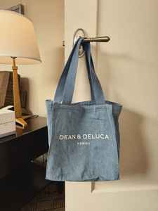 <b>White</b> Canvas <b>Shoulder</b> Tote <b>Bag</b> With Distressed Denim Lettering Large Cotton Fabric Tote <b>Bag</b> For Women Casual Daily Shopping Use - Product Image 6
