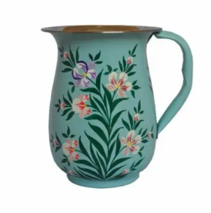 Carafe à eau en acier inoxydable Matte King International, grande capacité, personnalisable avec logo couleur - Product Image 1