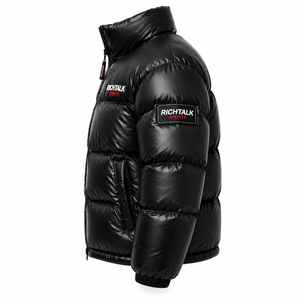Veste d'hiver pour homme, style nouveau, col à capuche, séchage rapide, respirante, écologique, haute qualité, RICHTALK SPORTS, fabrication frontale - Product Image 3