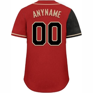 Maillot de baseball léger sublimé avec impression intégrale pour uniformes de baseball de compétition - Product Image 2