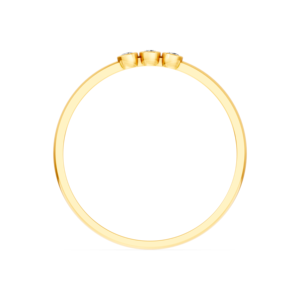 Anillo de Oro Sólido de 14K, 9K, 10K y 18K con Diamante de Laboratorio, Certificado IGI, Fabricante de Joyería Fina Ética, Venta al Por Mayor, RJC OEM ODM R101749 - Product Image 2