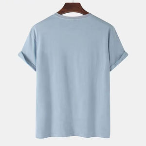 T-shirt en coton personnalisé délavé à l'acide, style streetwear, haute qualité, vente en gros, coton épais - Product Image 2