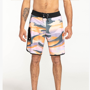 Custom Design Sporty Men's Jogging Shorts-Best Selling Sports Sublimated Printed Comfort Elastic Waistband Quick Dry Breathable - Product Image 1