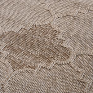 Set di Tappeti LOOM and LUXE Collection 8X10 Crema/Trellis per Interni/Esterni - Product Image 4