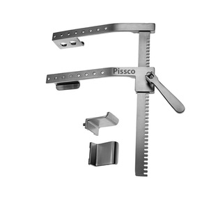 Retractor de Costillas Cardiothoracico PISSCO con 4 Cuchillas, Retractor Quirúrgico de Costillas para Cirugía Torácica, Separador de Costillas con 4 Cuchillas, 1 Unidad - Product Image 3