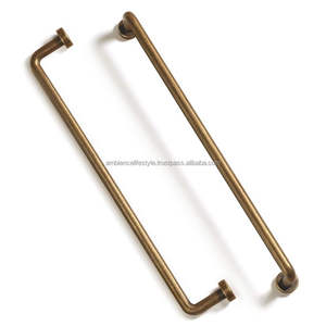 Poignée de meuble en métal antique au design classique, construction solide, prise en main confortable pour cuisine, armoire, tiroir, mobilier - Product Image 5