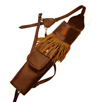 Accessoire de tir à l'arc SKI INTERNATIONAL SI-HP-3108, nouvelle conception, pointe en acier de haute qualité, plume en plastique, cuir PU