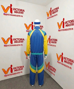 Veste coupe-vent personnalisée pour homme, légère, imperméable, plusieurs couleurs, ensemble de survêtement en nylon personnalisé - Product Image 2