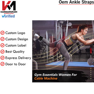 Correas de Tobillo con Logotipo Personalizado, Acolchado Absorbente de Impactos para Ejercicios con Cables, Equipo de Entrenamiento de Glúteos al Por Mayor, Precio de Fábrica - Product Image 5