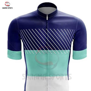 Traje de Ciclismo Personalizado de Alta Calidad al por Mayor de Fábrica, Traje Deportivo de Manga Corta con Estampado Sublimado para Hombre - Product Image 5