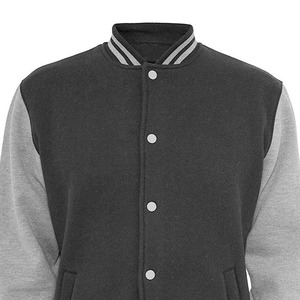 Wholesale Men Varsity <b>Jackets</b> New Design Solid Color <b>Winter</b> Men Varsity <b>Jackets</b> - Product Image 3