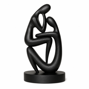 Escultura de Palmera Contemporánea Hecha a Mano en Dorado de Lujo, Base de Mármol, Adorno Decorativo de Metal para Mesa de Oficina u Hogar, Regalo Artístico - Product Image 4