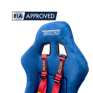 TBRACING SPORT PLUS 2 FIA Approved 8853-2016 6 <b>Points</b> Racing Safety Belt Custom Logo Brand 2" (50mm) Ultra-thin High-Tension - Product Image 2