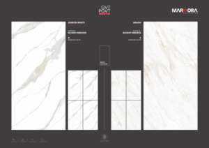 Azulejos de porcelana premium brillantes sin fin, tamaño 600x1200, formato grande para pisos y paredes, para hogares modernos, oficinas y comercios. - Product Image 2