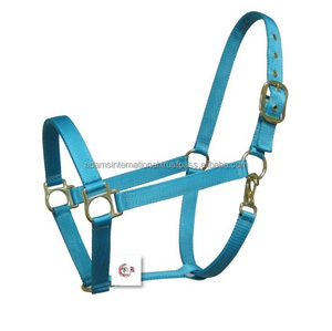 High Quality Purple Horse Nylon <b>Halter</b> with S-S Fitting Premium Premium Horse Product - Product Image 2