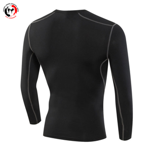 Rashguard unisexe personnalisé à manches longues, anti-UV UPF50+, séchage rapide, respirant, pour BJJ, MMA, arts martiaux - Product Image 2