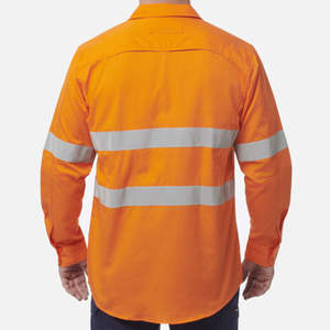 Camisa de Seguridad Antiarrugas para Hombre, Calidad Premium, Ropa Casual, Últimos Diseños en Oferta, Camisa de Seguridad con Logotipo/Color Personalizado - Product Image 5