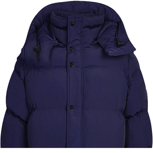 Wholesale Custom OEM Printed Fleece Puffer Stand Collar Front Logo Men Plus Waterproof Windproof Eco-Friendly 300 Grams <b>Winter</b> - Product Image 2