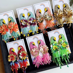 Pendientes de Perlas de Imitación con Forma de Flor, Clásicos para Boda, de Ziyan Handicraft, Joyería Católica Linda en Rosa y Blanco - Product Image 6