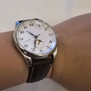 Montre automatique mécanique pour homme 42 mm de la marque TW CN Factory, cadeau surprise, montre de créateur tendance avec bracelet en cuir pour homme. - Product Image 2