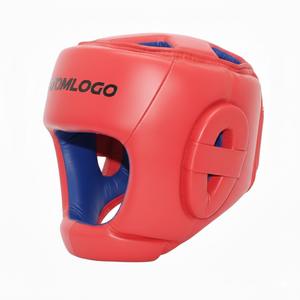 Protector Facial Completo para Boxeo Profesional GLORY LIFE, Protector de Cabeza de Cuero con Logotipo Personalizado para MMA, Muay Thai y Sparring - Product Image 3