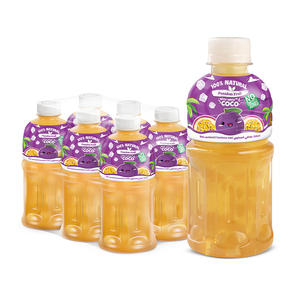 Bebida de Jugo de Lichi 100% con Nata de Coco, 320ml, Botella PET, Marca NAWON, Hecho en Vietnam, Bajo MOQ, OEM - Product Image 2