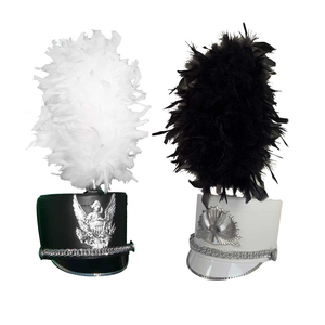 Nuevo Duster Grande Hecho a Medida con Patrón Teñido de Plumas Rosas para Pompones Shako, Último Diseño, Venta al por Mayor, Precio Económico - Product Image 5