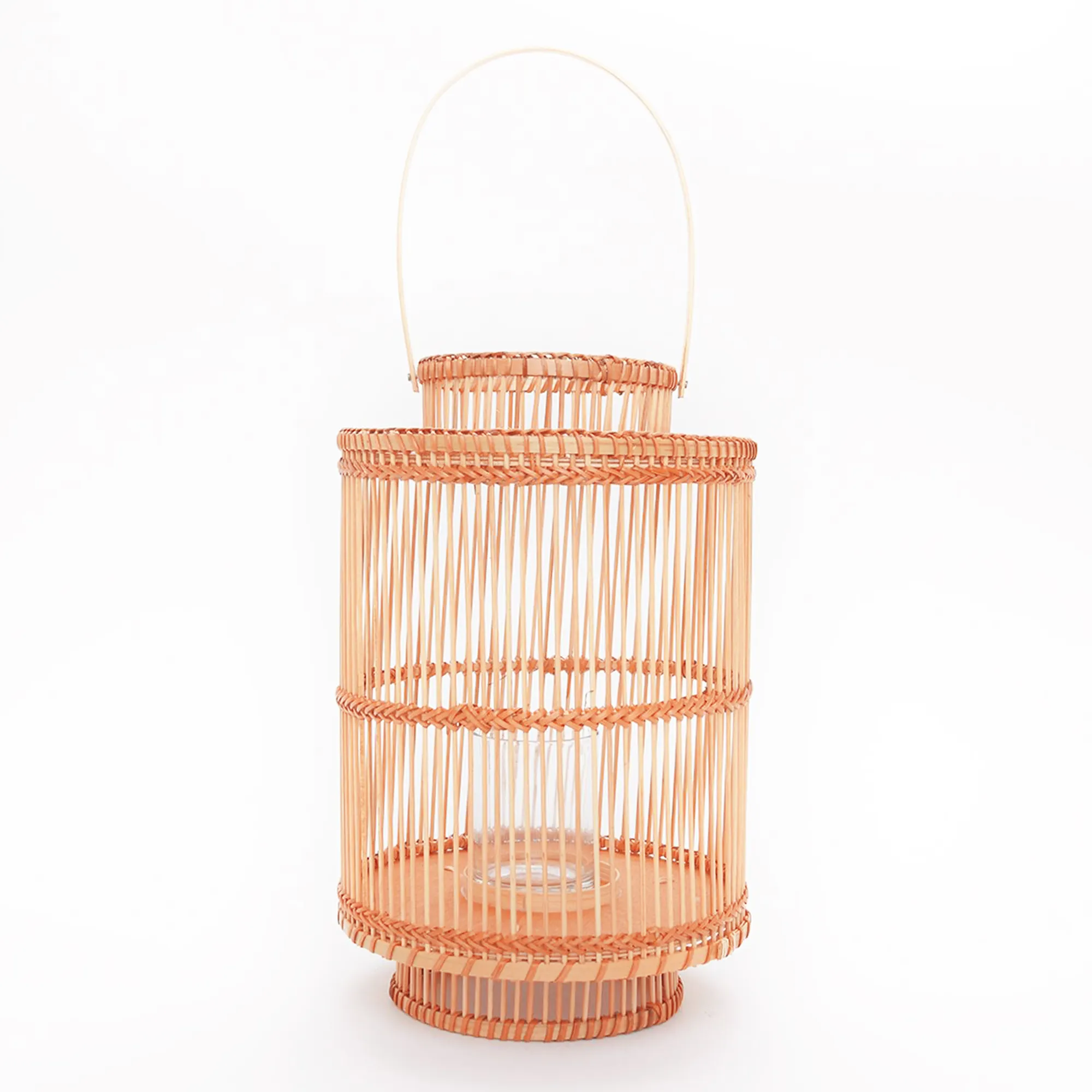 Rotan Decoratie Voor Huis Moderne Slaapkamer Woonkamer Persoonlijkheid Kaars Lamp Handwerk Vintage Lamp Aanpassen Kas