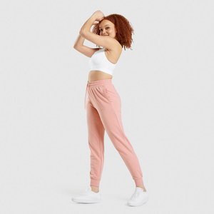 High <b>Drawstring</b> Waist Fleece <b>Trousers</b> Sweatpants Breathable Athletic Clothing <b>Drawstring</b> Waist Ankle Length <b>Trouser</b> For Women - Product Image 6