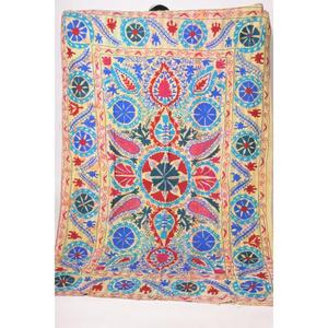 Lavinas Hand Embroidered Kantha Suzani <b>Quilt</b> Vintage Cotton Floral Boho Bedspread Indian <b>Throw</b> Blanket Eco-Friendly Washable - Product Image 3