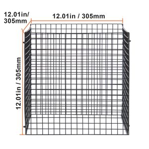 Confezione da 10 Reti da Giardino 3,6x3,6m, Protezione per Piante e Fiori da Esterno, Rete Metallica per Polli, Gabbie per Piante - Product Image 2