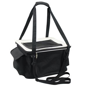 Trasportino per Animali Domestici Leggero e Pieghevole, Design in Rete, per Viaggi Sicuri in Auto - Product Image 3