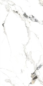 Azulejos de porcelana de lujo blancos con grabado roto, 600x1200mm, azulejos brillantes (S) - Product Image 3