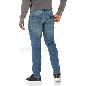 Prix raisonnable, jeans décontractés pour hommes en coton 100% légers et personnalisés, style streetwear - Product Image 3