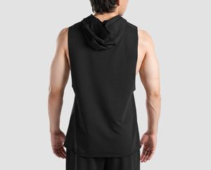 ผู้ผลิต OEM/ODM เสื้อกล้ามกระชับสัดส่วนผู้ชายแบบมีฮู้ด ช่วยลดสัดส่วนและกระชับรูปร่าง - Product Image 3